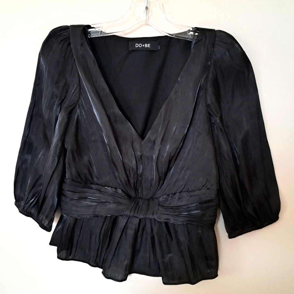 DO+BE Black Women's Top